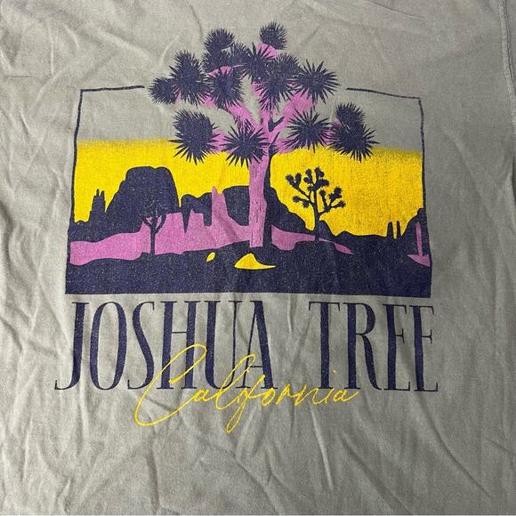 Joshua Tree California Tee Green Medium - Picture 9 of 10